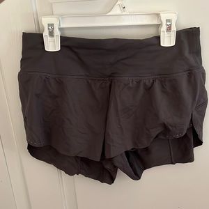 Lululemon flowy exercise shorts, size 4